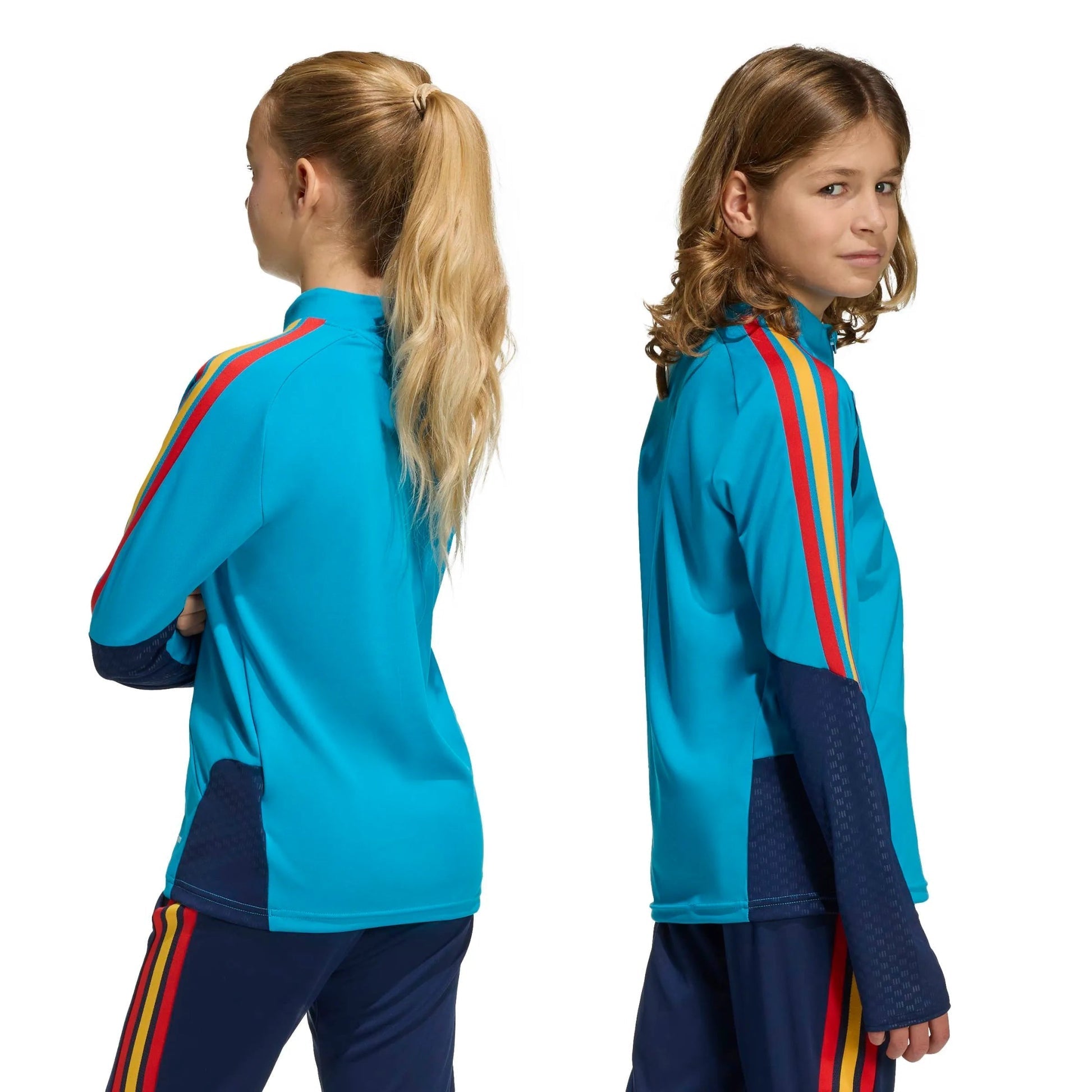 2026 Spain Youth Tiro Training Top Bold Aqua