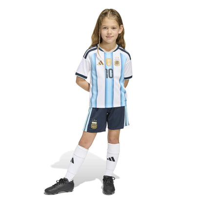 2026 Argentina Kid's Home Messi #10 Mini Kit
