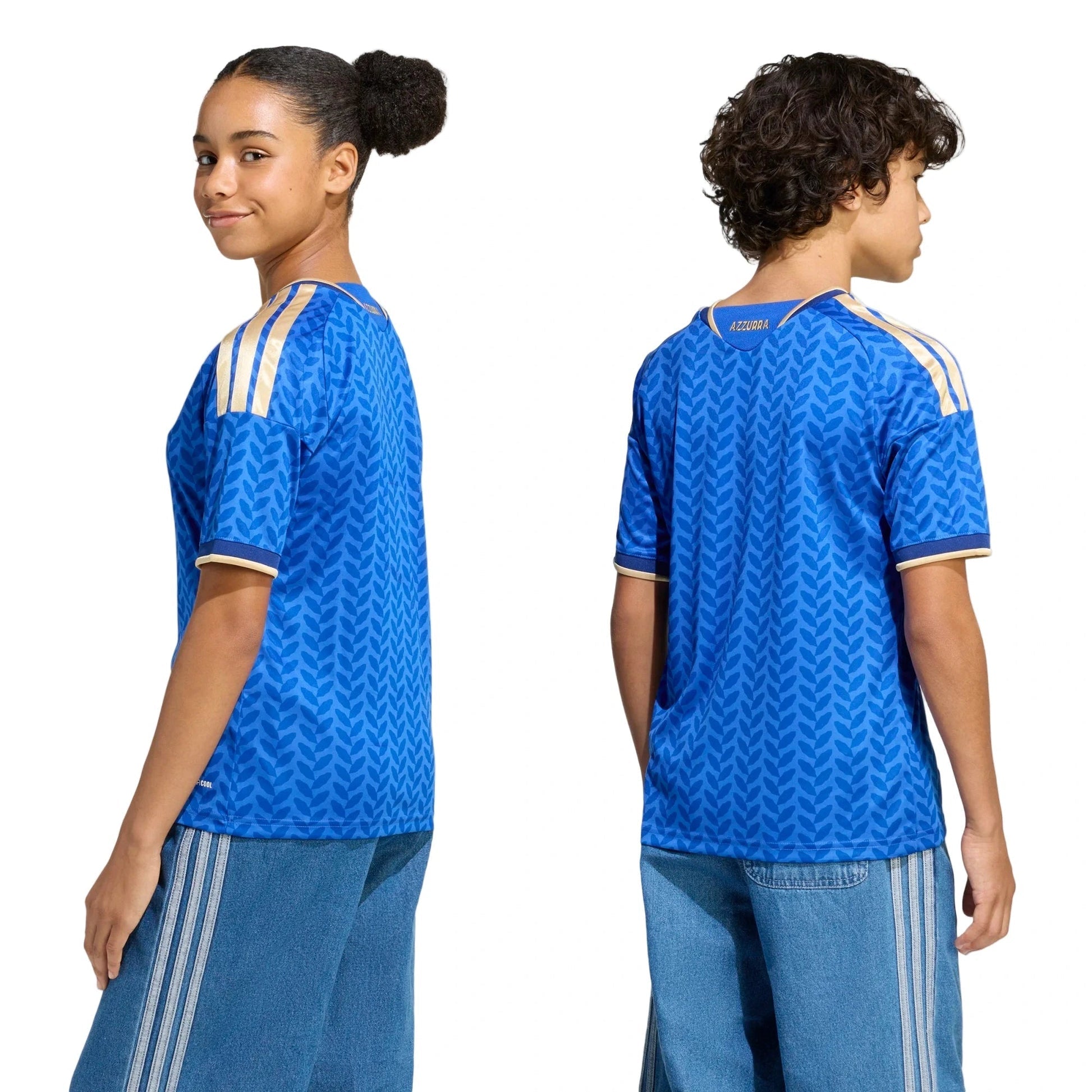2026 Italy Youth Stadium Home Soccer Jersey Bold Blue