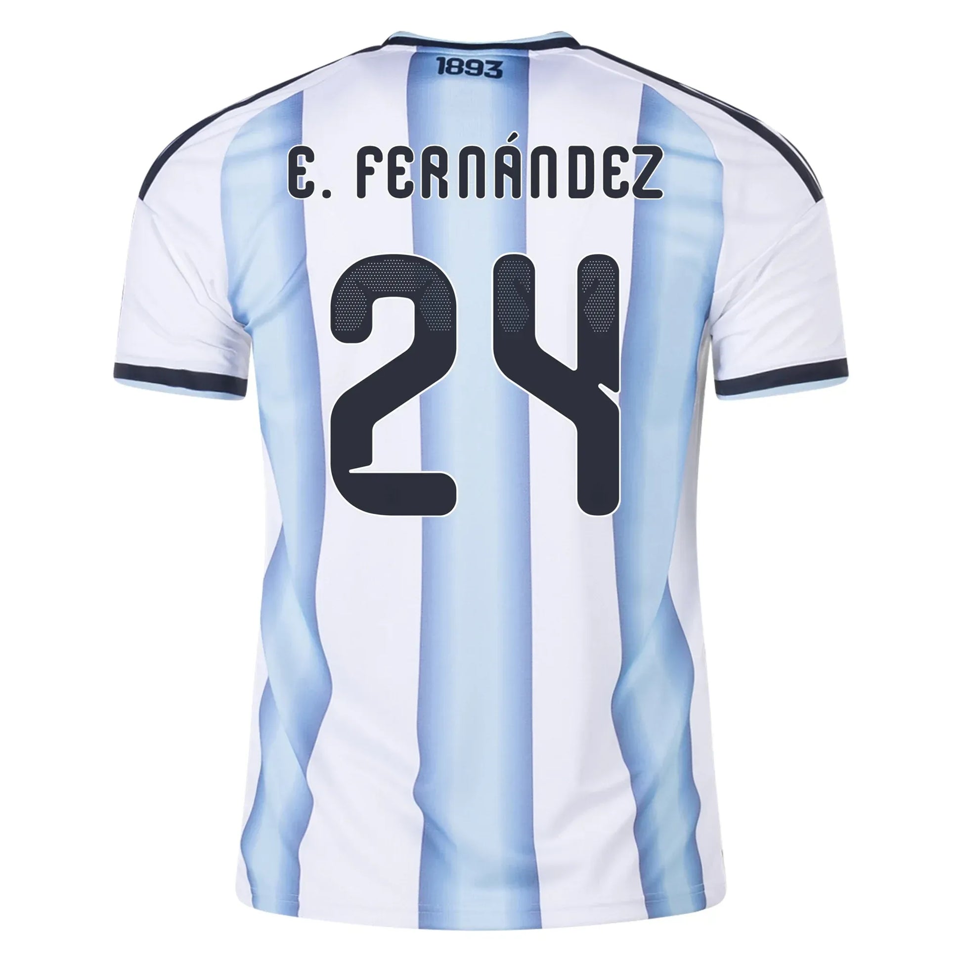 2026 Argentina Men's Stadium Home Soccer Jersey White / Icey Blue / Light Blue