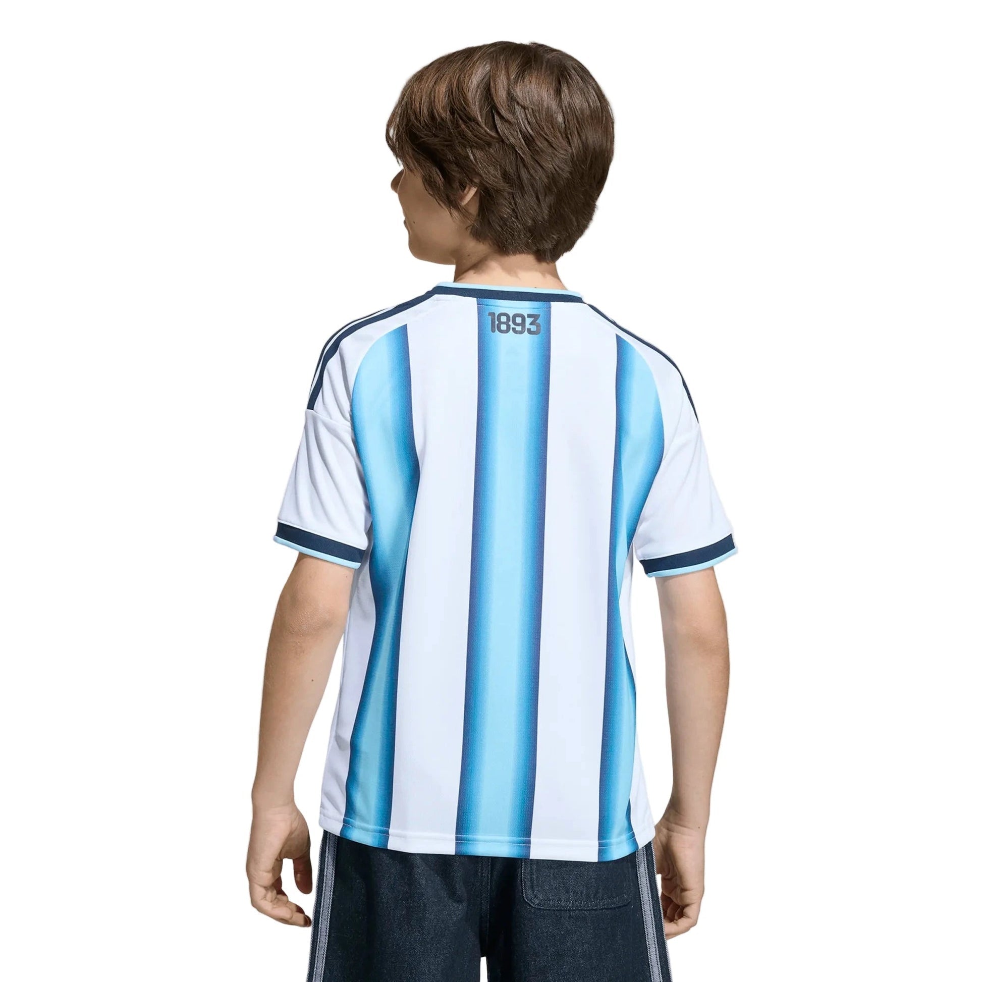 2026 Argentina Youth Stadium Home Soccer Jersey