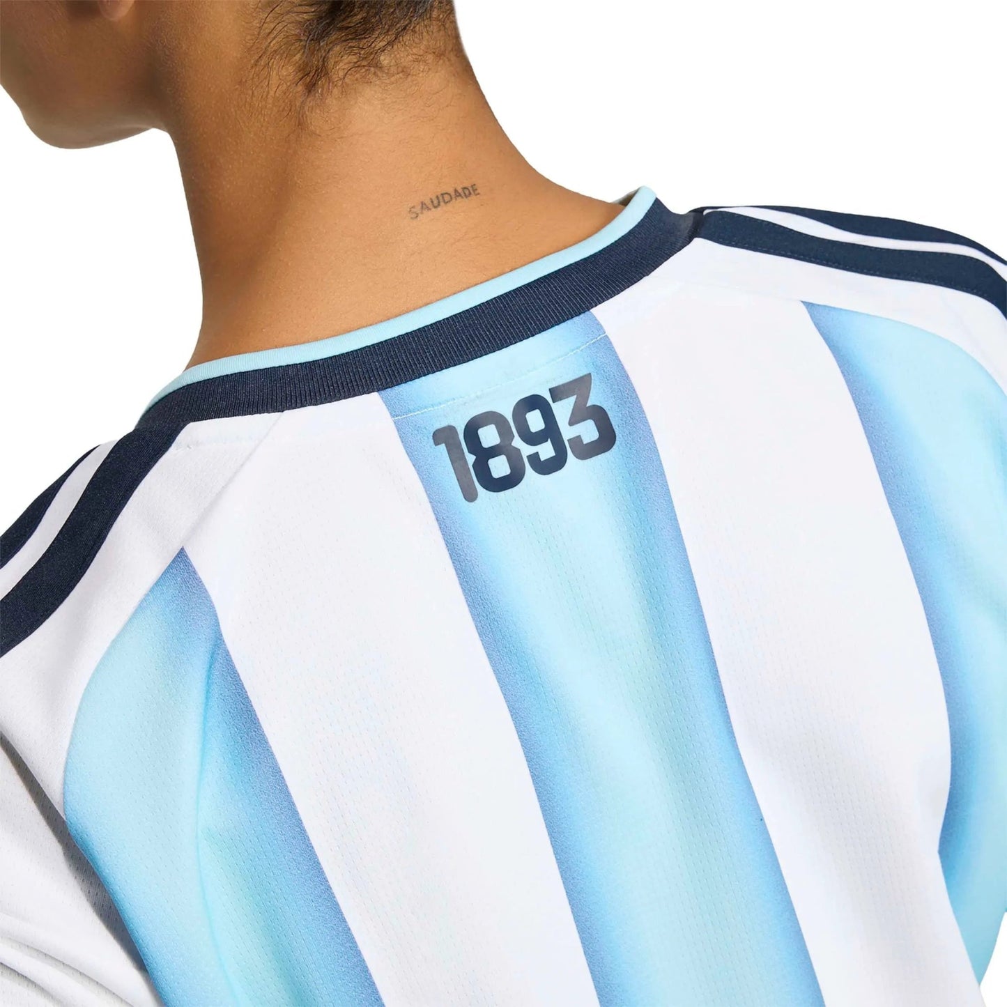 2026 Argentina Women's Stadium Home Cropped Soccer Jersey