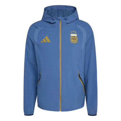 2026 Argentina Men's Tiro Travel Full Zip Windbreaker