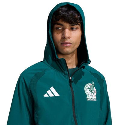 2026 Mexico Men's Tiro Travel Full Zip Windbreaker