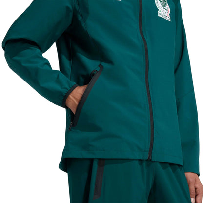 2026 Mexico Men's Tiro Travel Full Zip Windbreaker