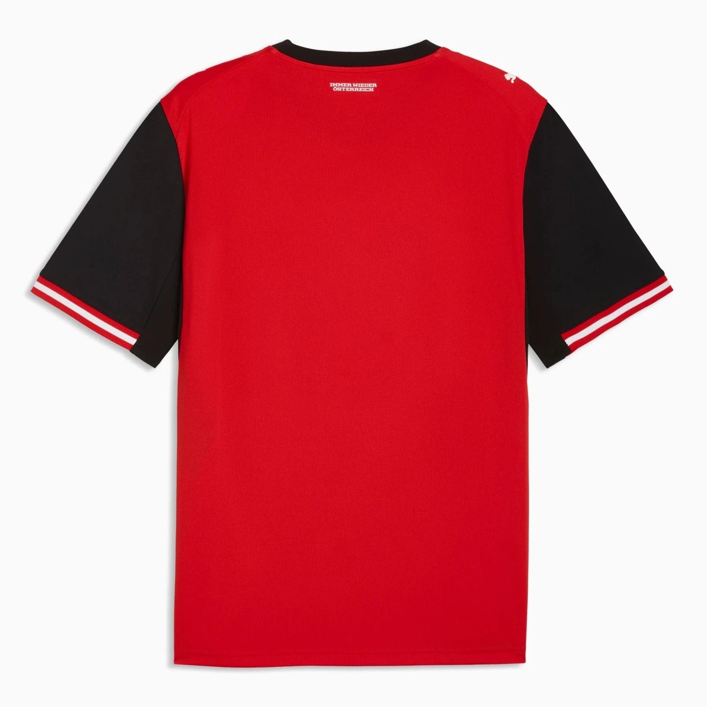 2026 Austria Men's Stadium Home Soccer Jersey Puma Red-Puma Black