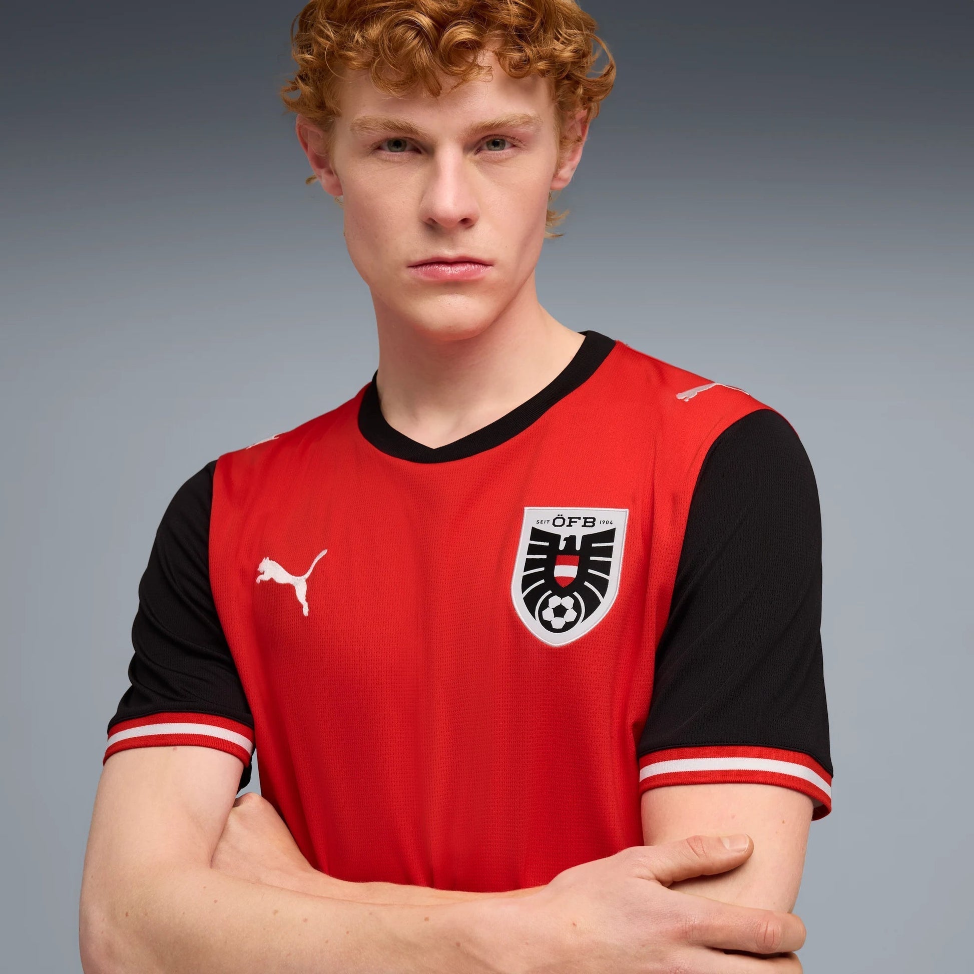 2026 Austria Men's Stadium Home Soccer Jersey