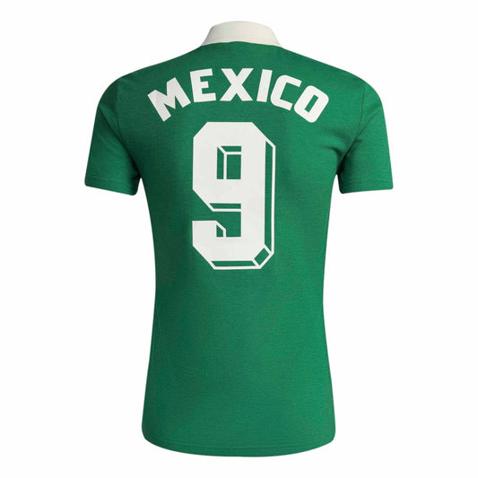 1986 Mexico Men's Retro Stadium Home Soccer Jersey Green
