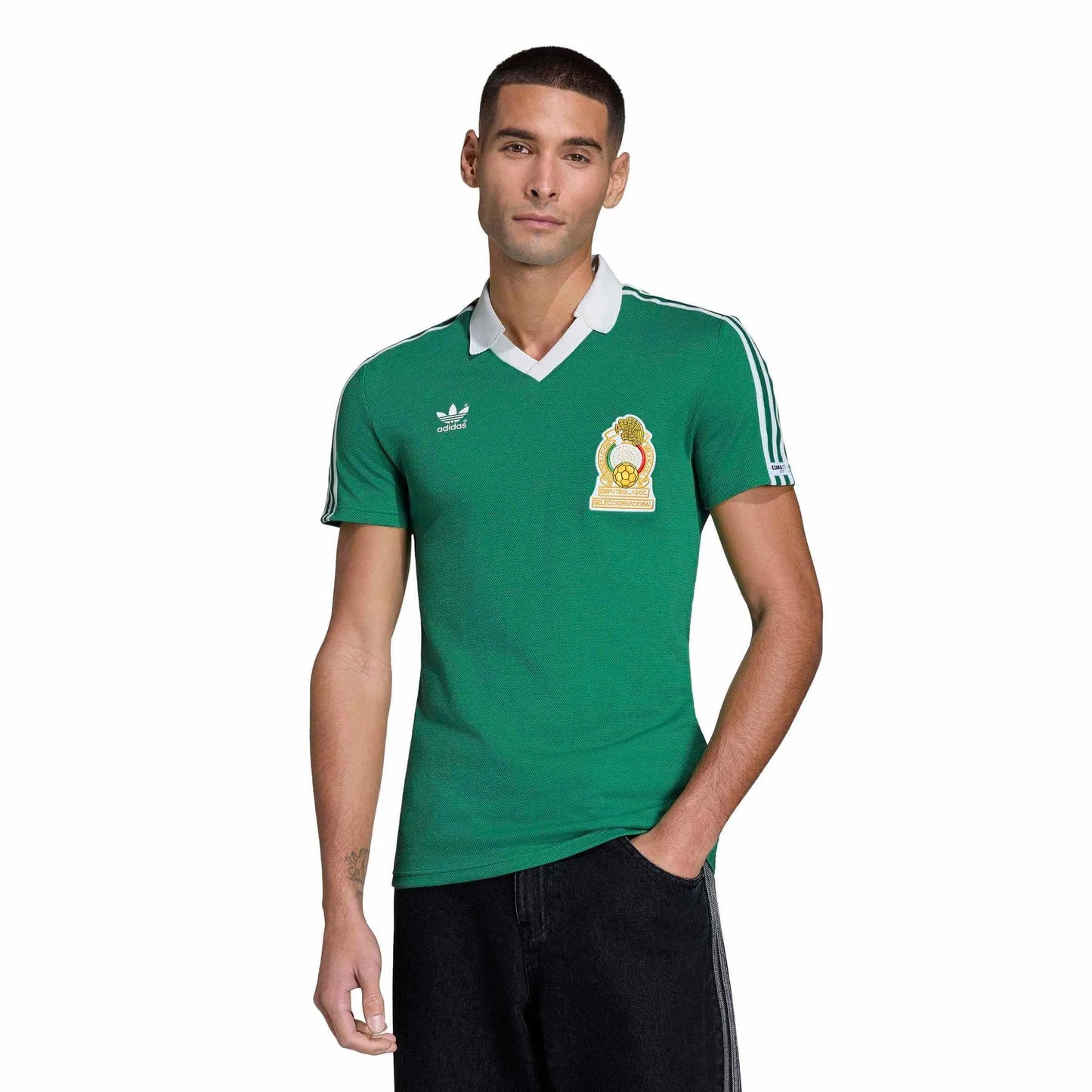 1986 Mexico Men's Retro Stadium Home Soccer Jersey