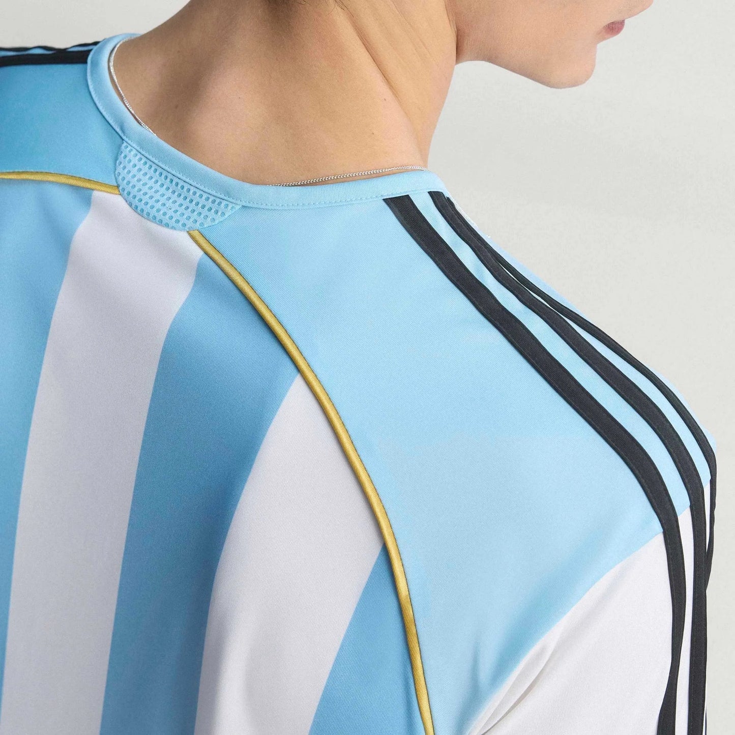 2006 Argentina Men's Retro Stadium Home Soccer Jersey