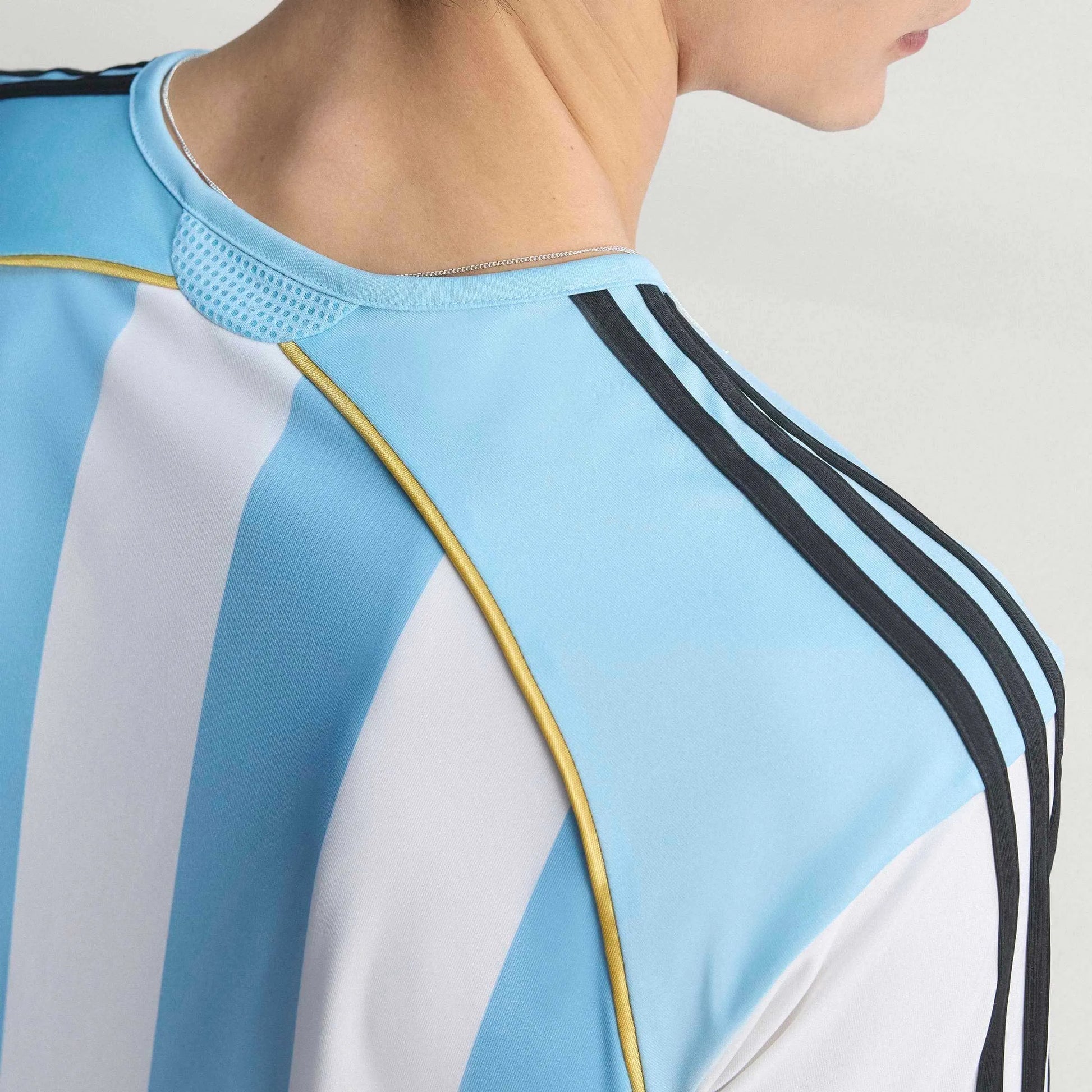 2006 Argentina Men's Retro Stadium Home Soccer Jersey