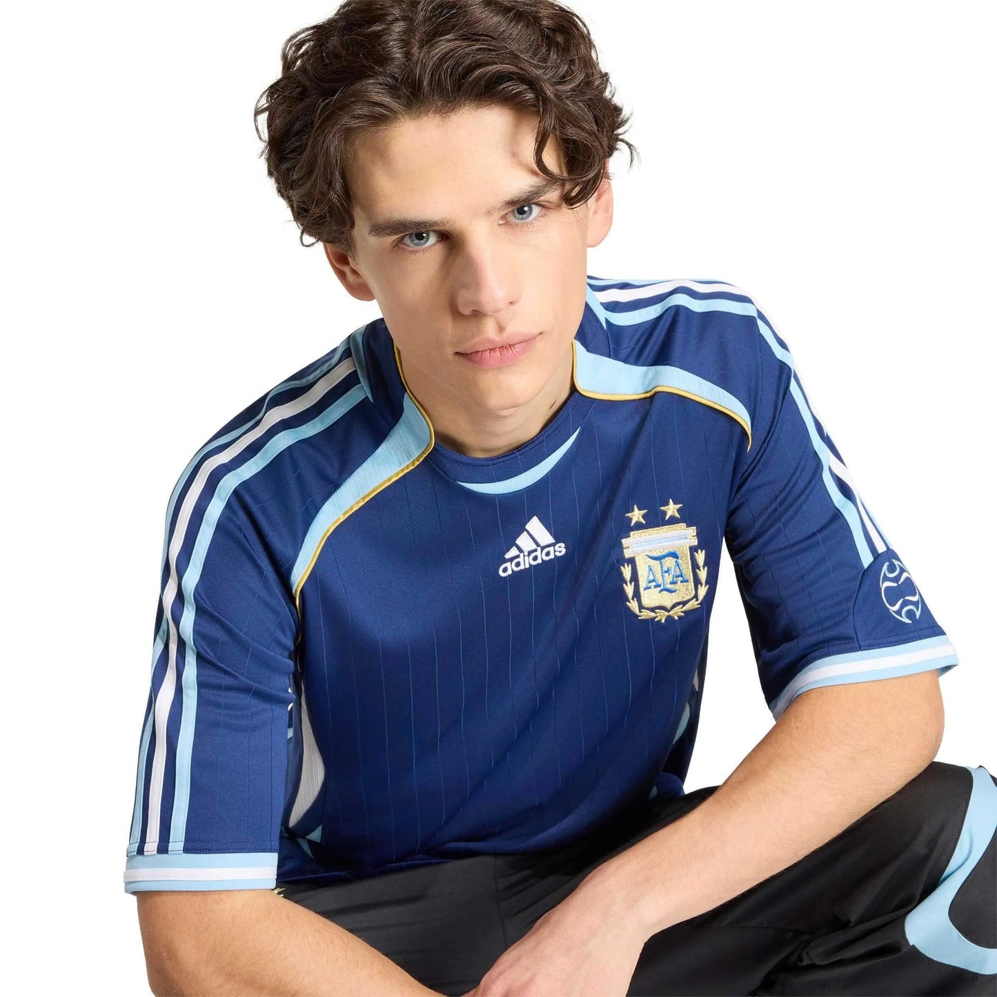 2006 Argentina Men's Retro Stadium Away Soccer Jersey