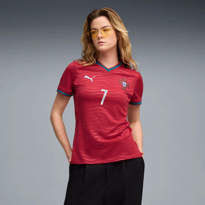 2026 Portugal Women's Stadium Home Ronaldo #7 Soccer Jersey