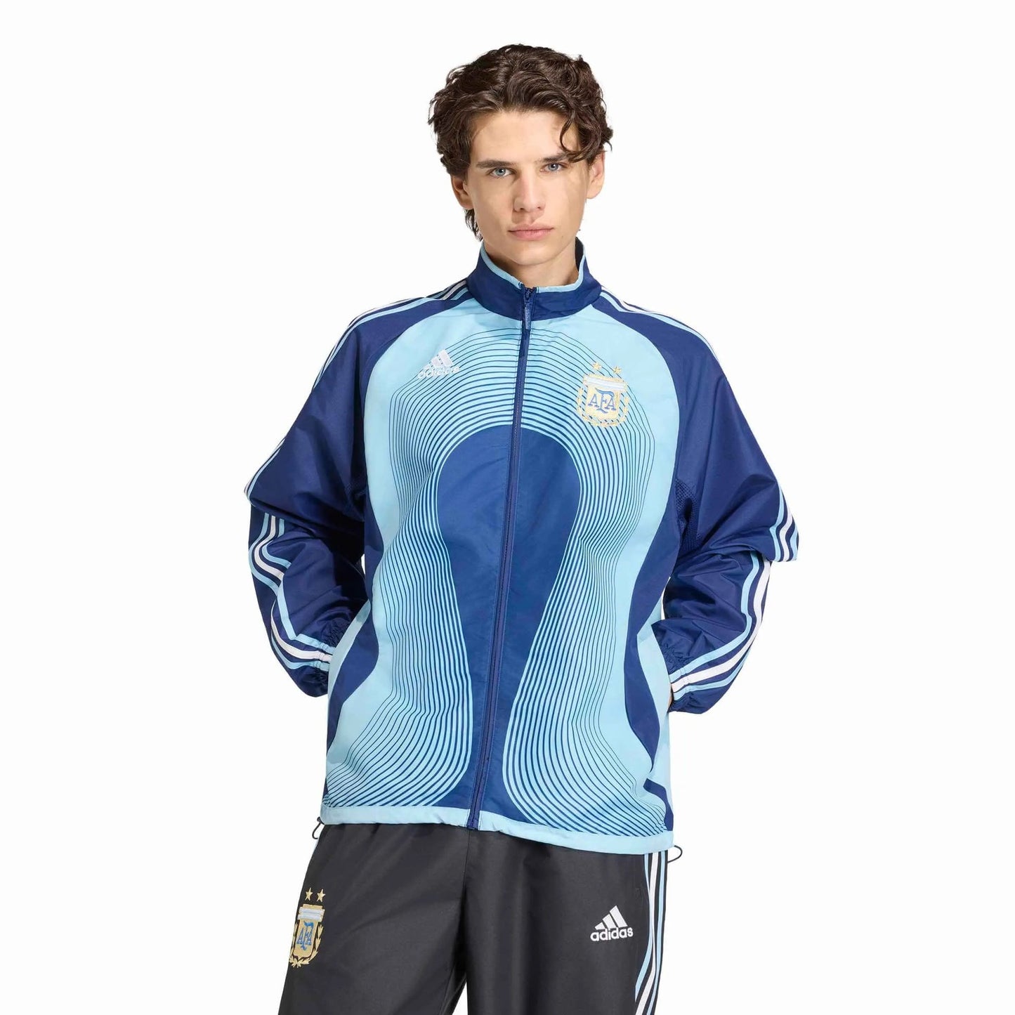 2006 Argentina Men's Retro Away Track Top