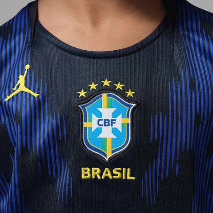 2026-27 Brazil Little Kids' Stadium Away Kit Old Royal/Black/P109C