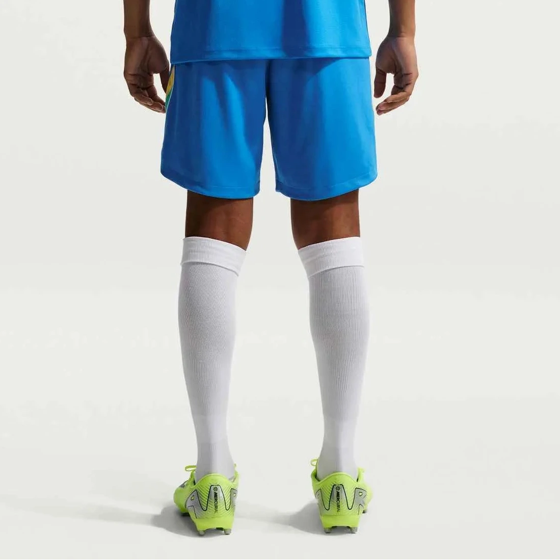 2026-27 Brazil Men's Stadium Home Shorts LT Photo Blue/Light Menta/White