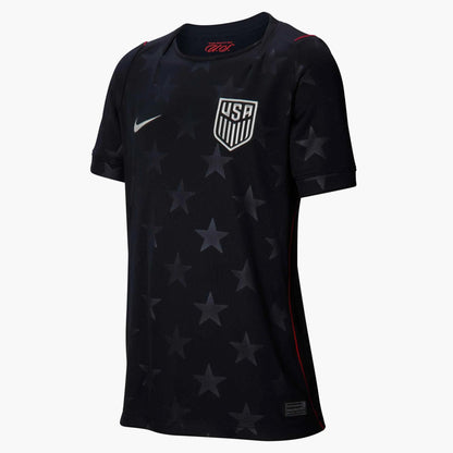 2026-27 USMNT Youth Stadium Away Soccer Jersey Dark Obsidian/Pure Platinum
