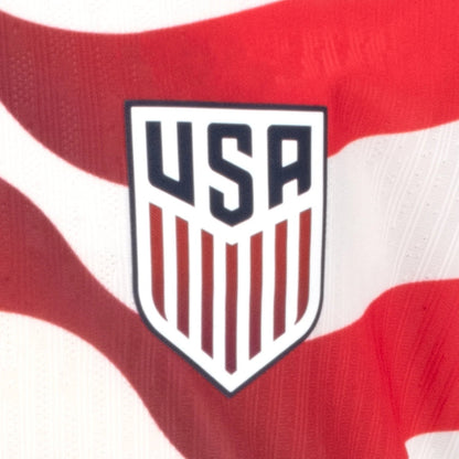 2026-27 USMNT Men's Authentic Home Player Soccer Jersey Sail/Midnight Navy/Midnight Navy