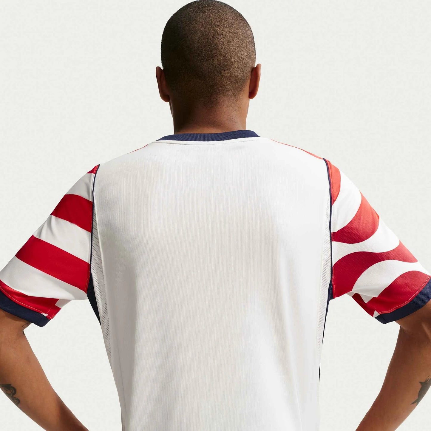 2026-27 USMNT Men's Stadium Home Soccer Jersey Sail/Midnight Navy/Midnight Navy