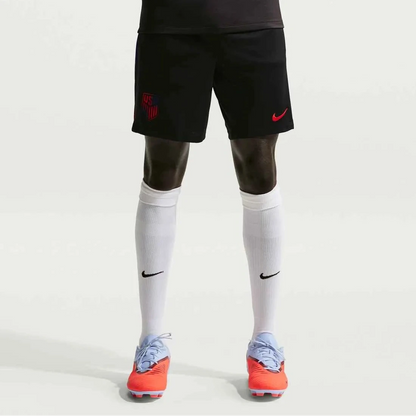 2026-27 USMNT Men's Strike KZ Shorts Black/Deep Royal Blue/Challenge Red