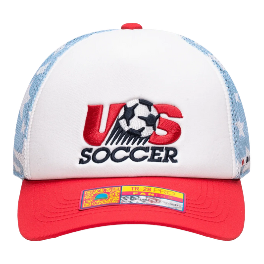 Fan Ink Collection USA Soccer "Making History" Trucker Hat Multicolor
