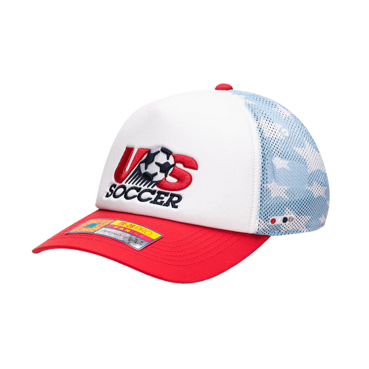 Fan Ink Collection USA Soccer "Making History" Trucker Hat Multicolor