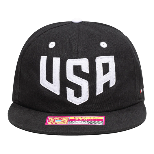 Fan Ink Collection USA Bankroll Snapback Hat Black
