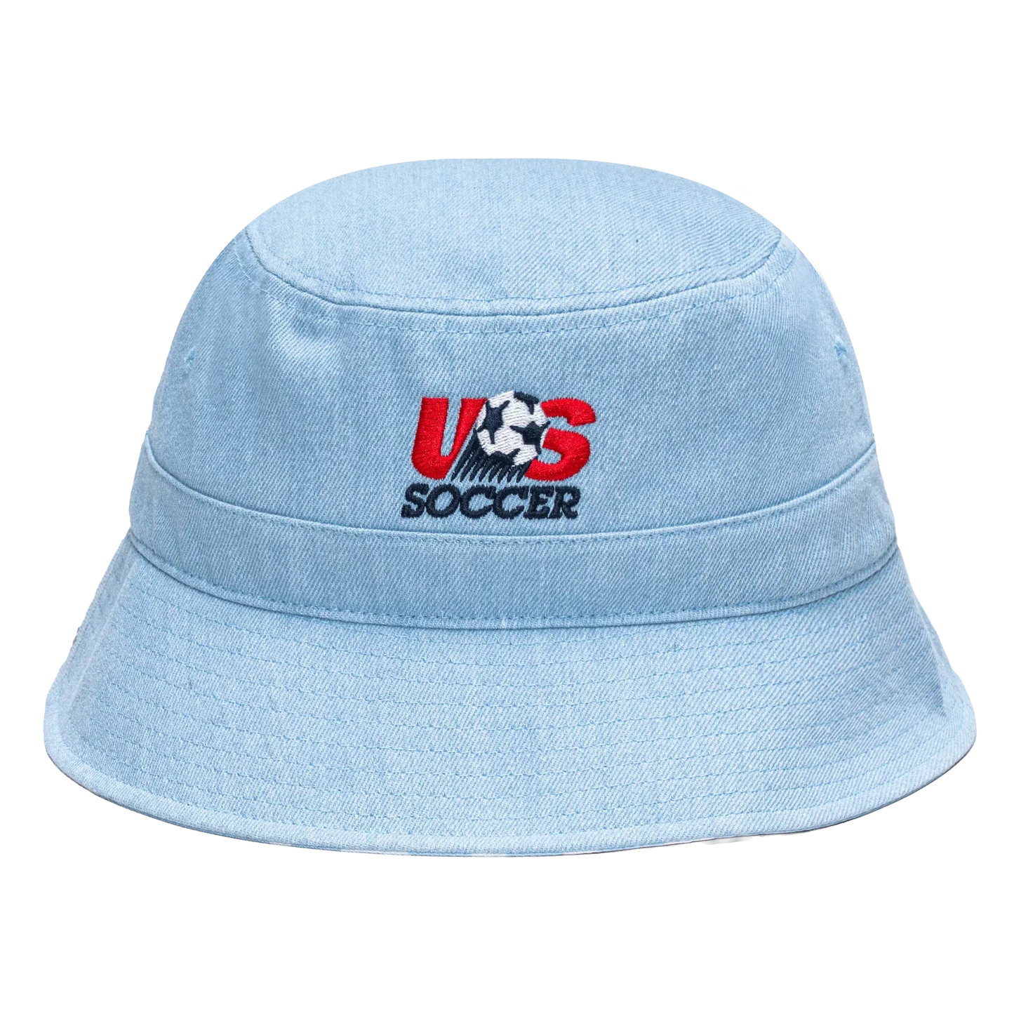 Fan Ink Collection USA Soccer "Making History" Bucket Hat Light Blue